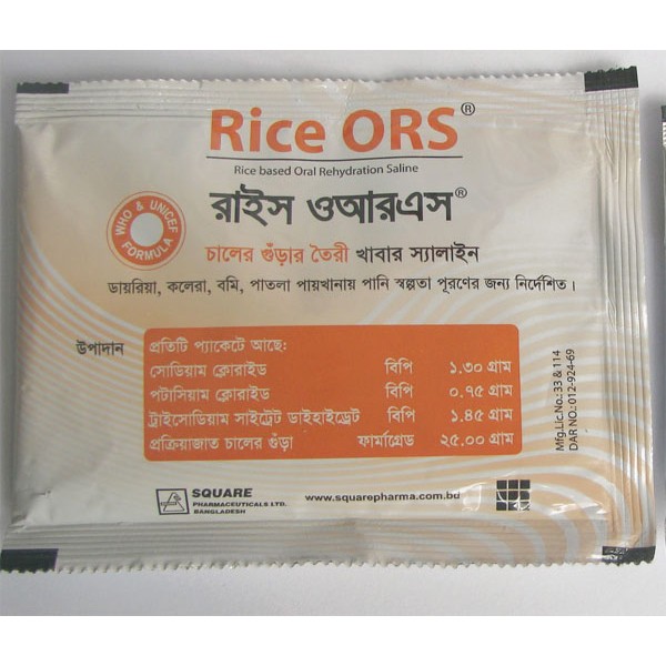 RICE ORS 4 litre Sachet
